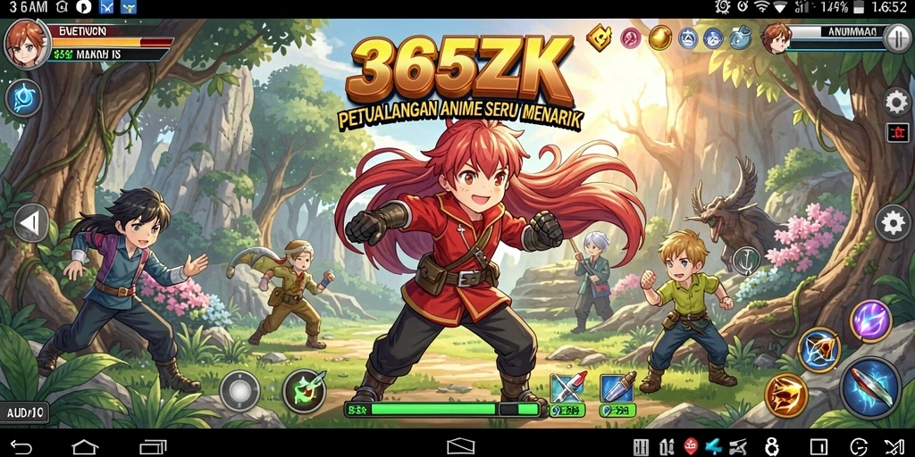 Tangkap momen seru dalam gameplay Anime 365ZK.