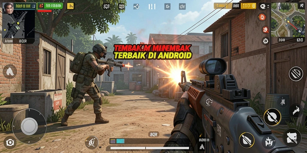 Gameplay seru dan menegangkan dalam 8QR.