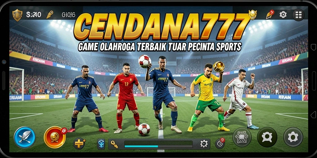 Tampilan seru dari gameplay <strong>CENDANA777</strong> dalam aksi olahraga.