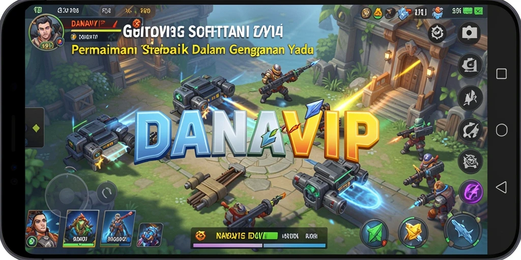 Gameplay seru dan menarik dalam DANAVIP.