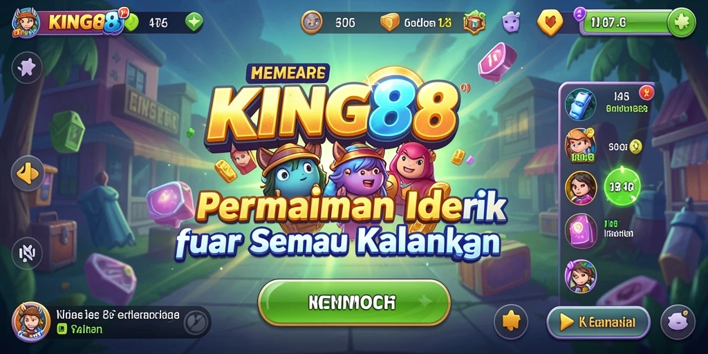 Screenshot KING88 menampilkan gameplay Idle yang menarik dan mengasyikkan.