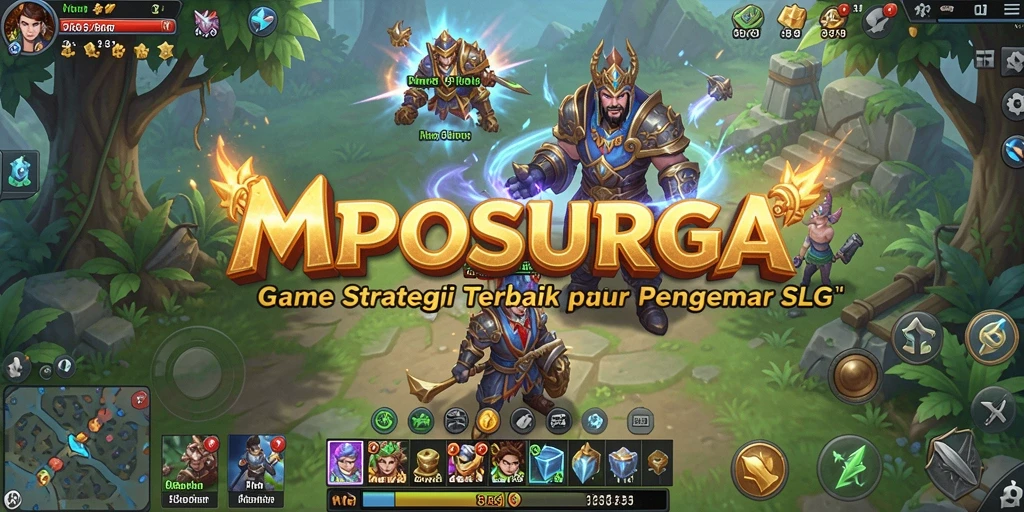 Tampilan gameplay seru di MPOSURGA dengan strategi dan pertempuran yang mendebarkan.