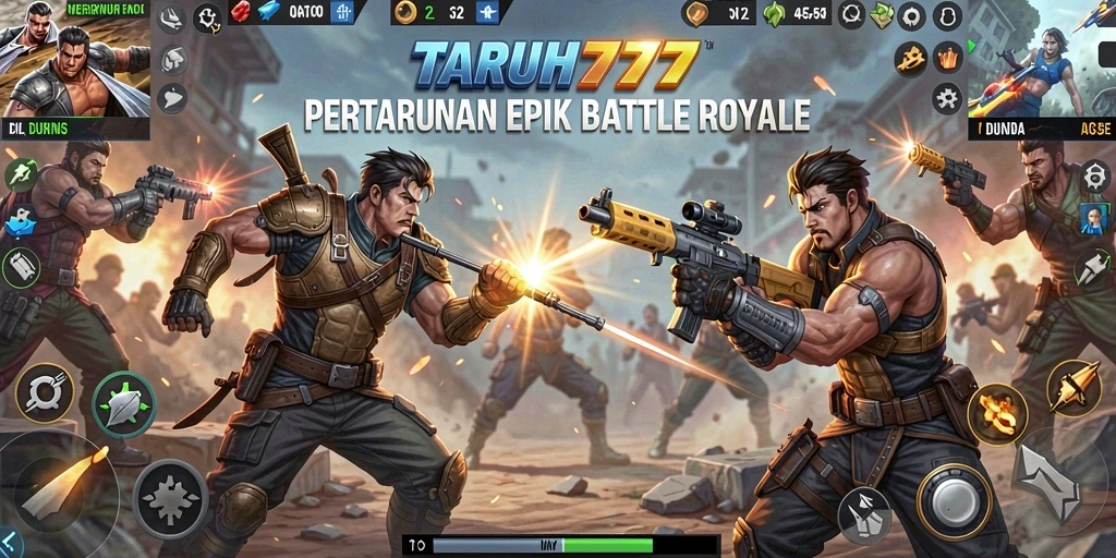 TARUH777 menawarkan gameplay Battle Royale yang menegangkan dan seru.